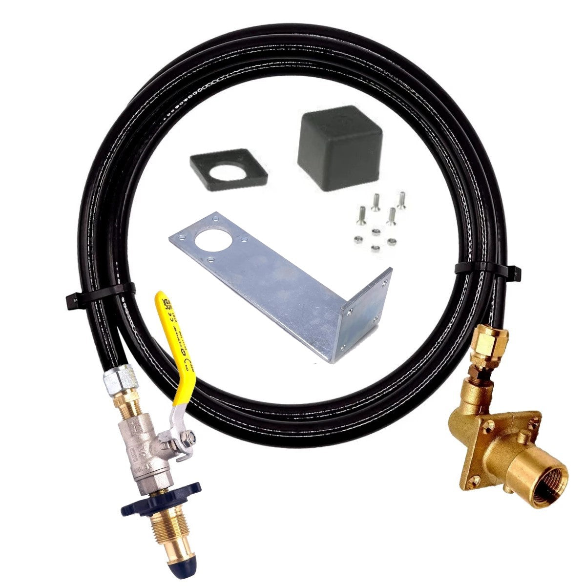 LPG Bayonet 8mm Filling Point to propane gas bottle Hand Wheel Soft Nose