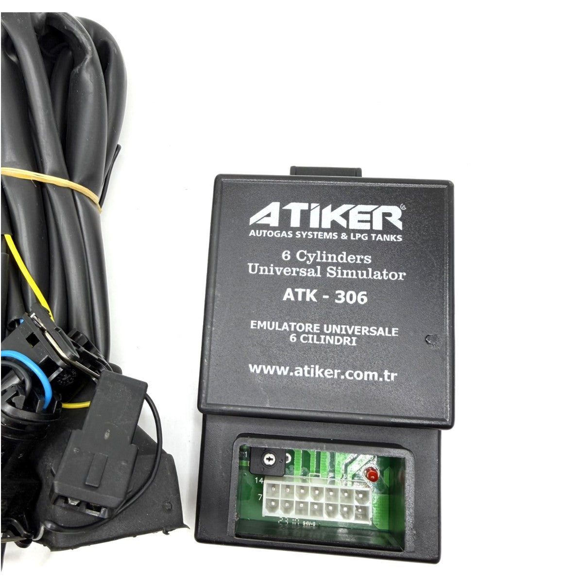 LPG CNG Atiker German Type Bosh 6 Petrol Injectors Cylinders Emulator