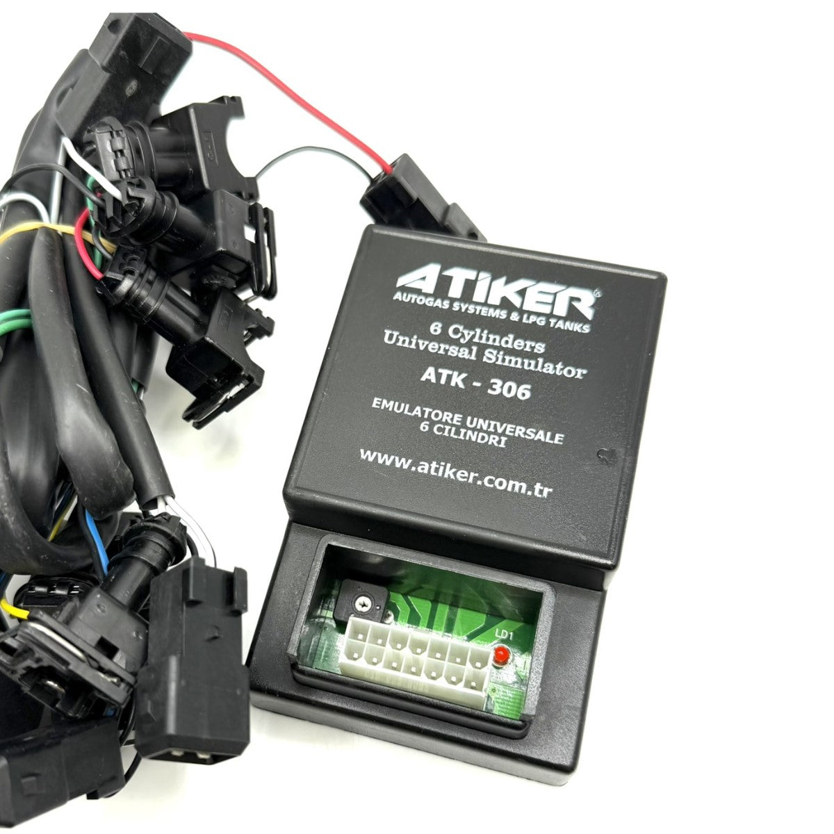 LPG CNG Atiker German Type Bosh 6 Petrol Injectors Cylinders Emulator