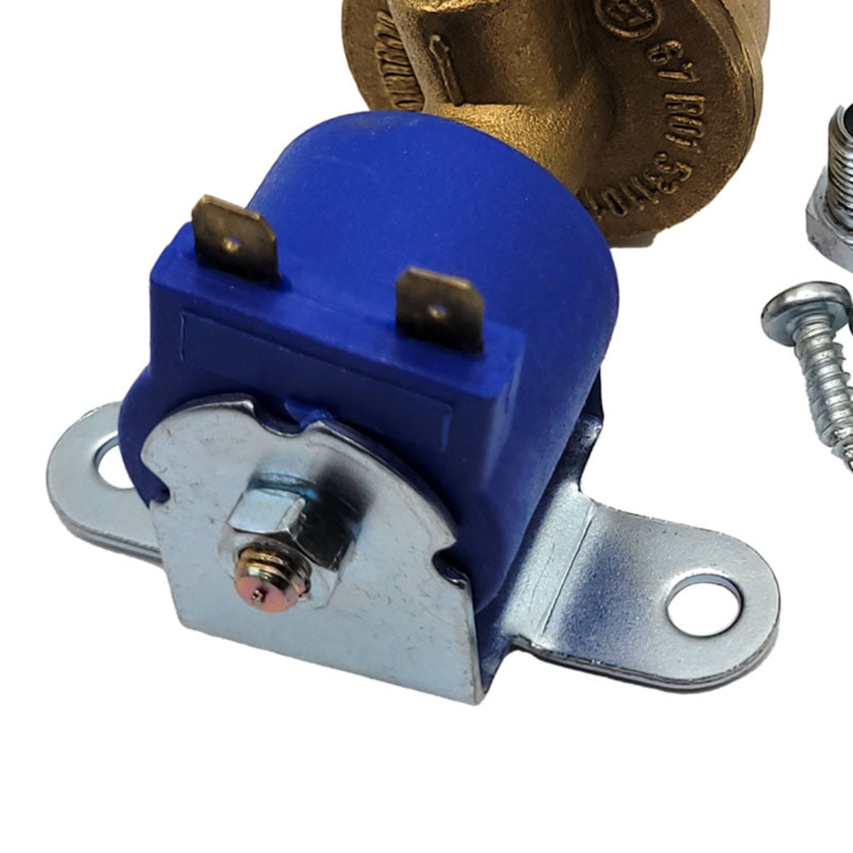 LPG GPL Solenoid Gas Shut Off Valve with Liquid Gas Filter 12V 6mm