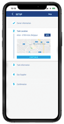 Digital Measurement system gas with smartphone application
