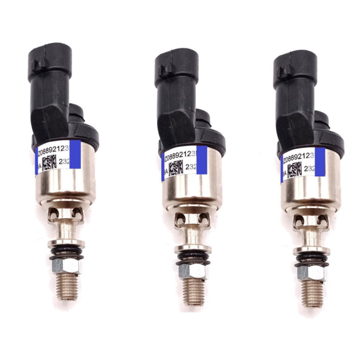 3 x BRC Type Blue LPG Injectors old Screw Model