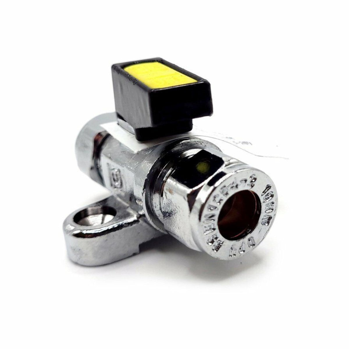 10 X 10 mm Gas Shut Off Valve Manual Lever Gas Ball Valve With Foot Pl ...