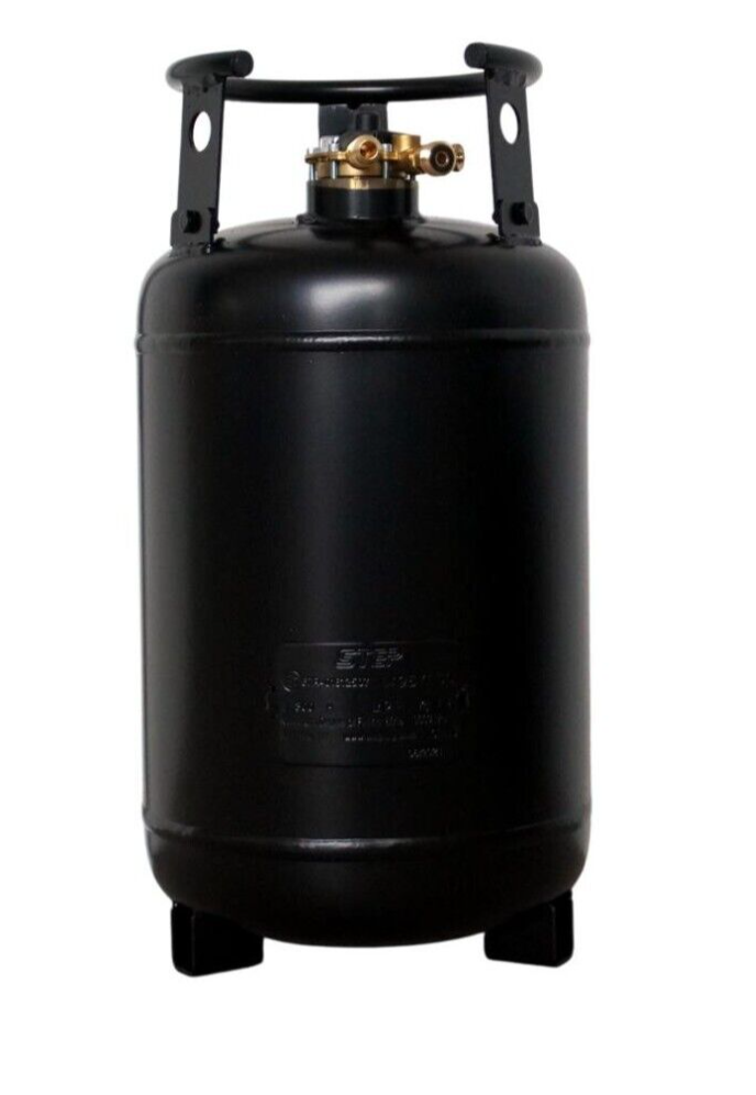 REFILL dish adapter for gas lpg propane bottle gaslow gasit jic 3/4 unf