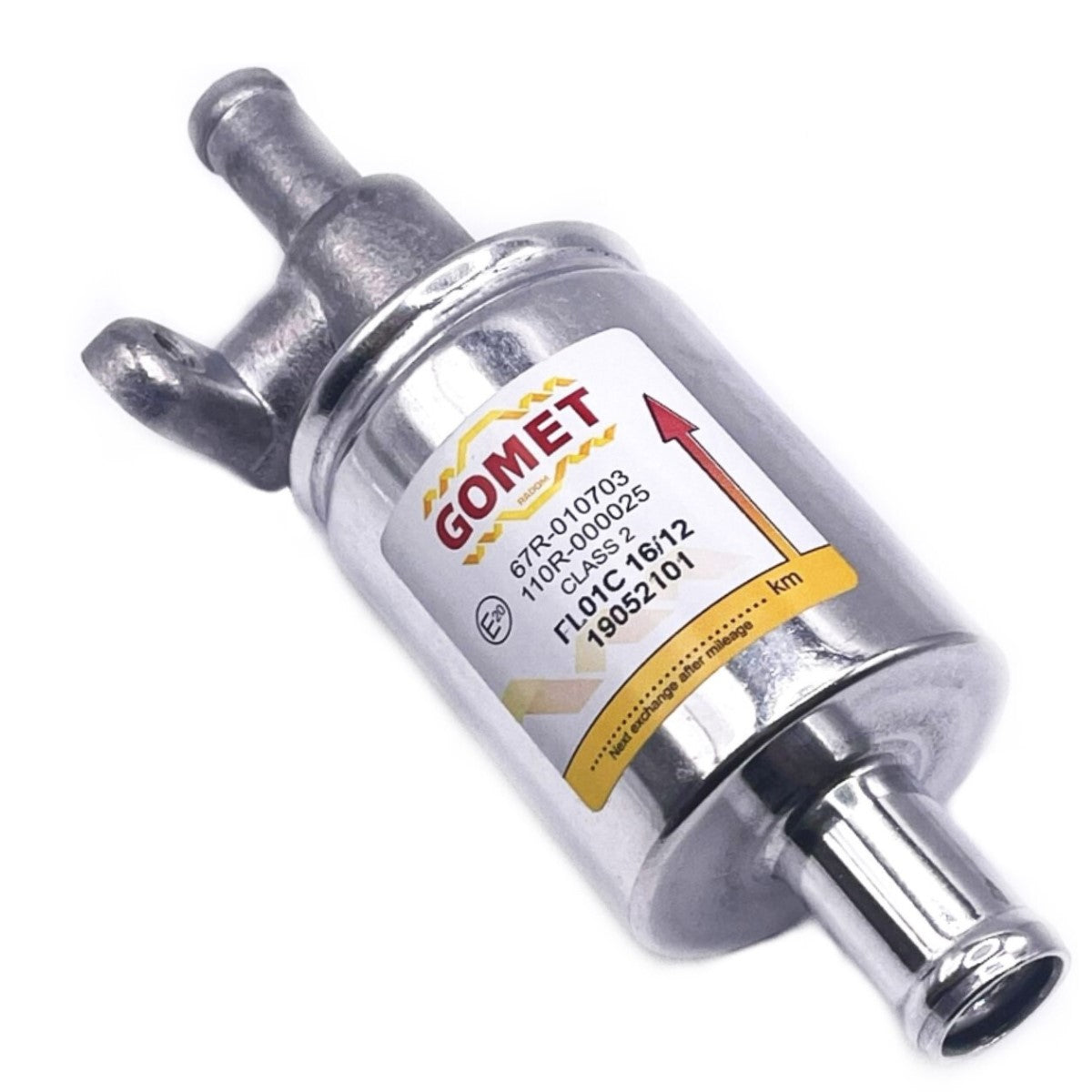 LPG GPL CNG Gas Filter Prins VSI with Socket for Bosch Sensor 16mm x 12mm