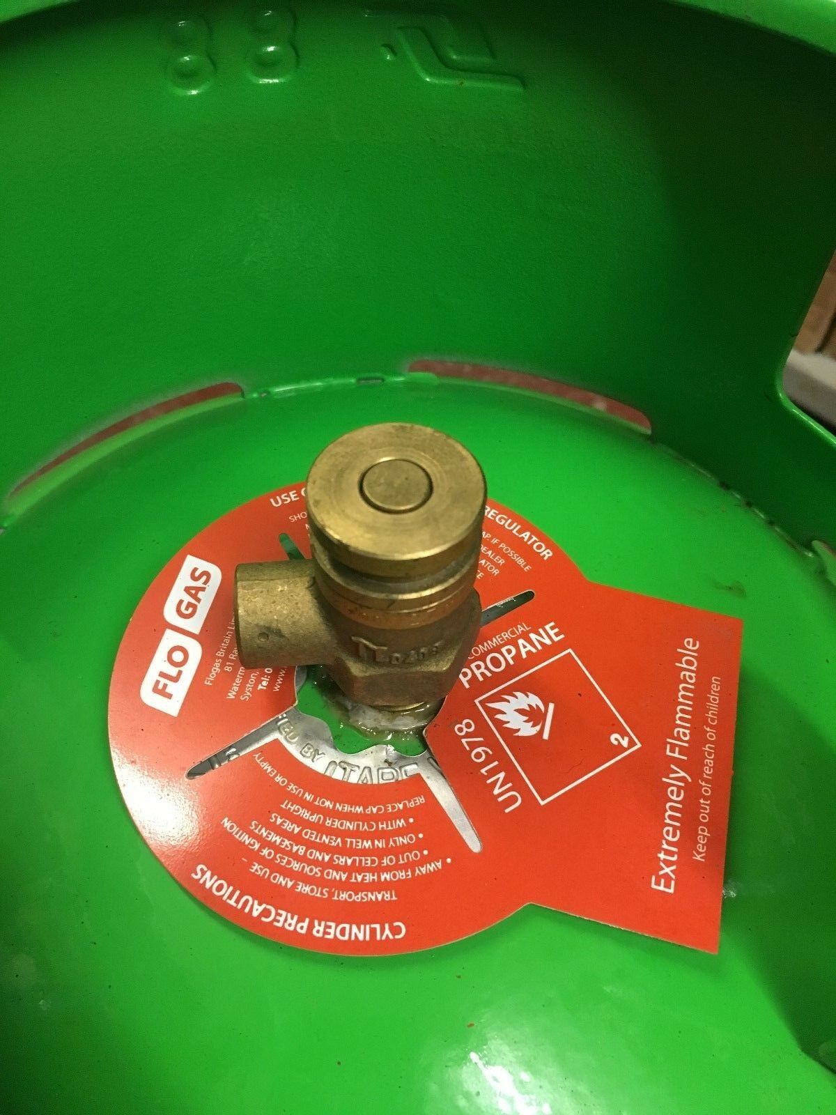 LPG Gas Propane Remote Refill Set Adaptors To reFill 27mm Clip On Type Cylinders with whit filler  cap