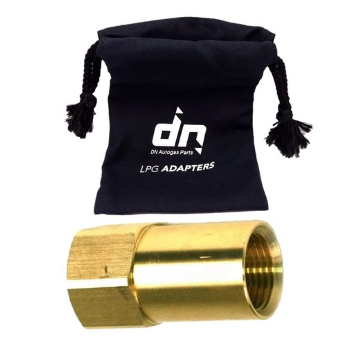 LPG 3/4 UNF at 21.8 ADAPTER TO FILL GASLOW,GASIT, GAS PROPANE BOTTLE RV With a Black BAG