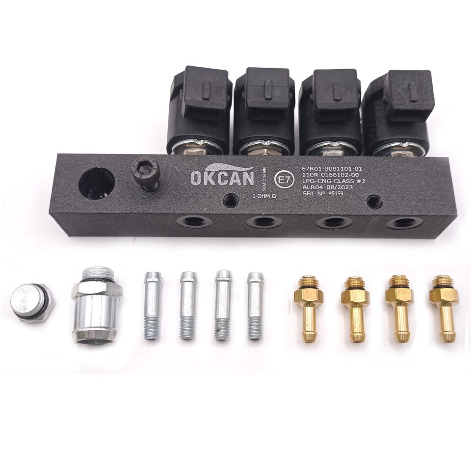 LANDI RENZO INJECTOR 3 CYL RAIL VALTEK MODEL UNIVERSAL 1 OHM