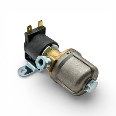 LPG, gas shut-off valve with liquid gas filter, 12V, 6mm-M10 connection