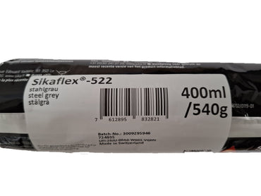Sikaflex®-522 STP adhesive and sealant steel grey 400ml