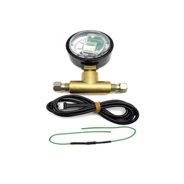 CNG Pressure Gauge LEVEL Sensor Sender ATIKER MANOMETER 90 OHM WITH T Fitting