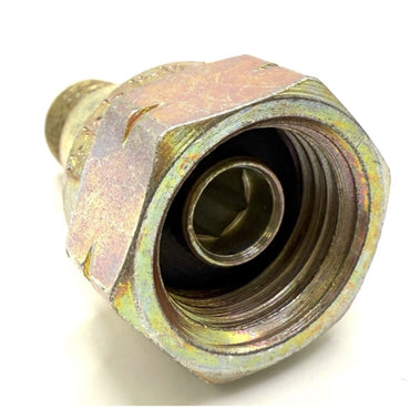 Fitting for Italian gas bottles cylinders W 20x1/14 Left Hand Thread Nut and Tail 1/4" RH