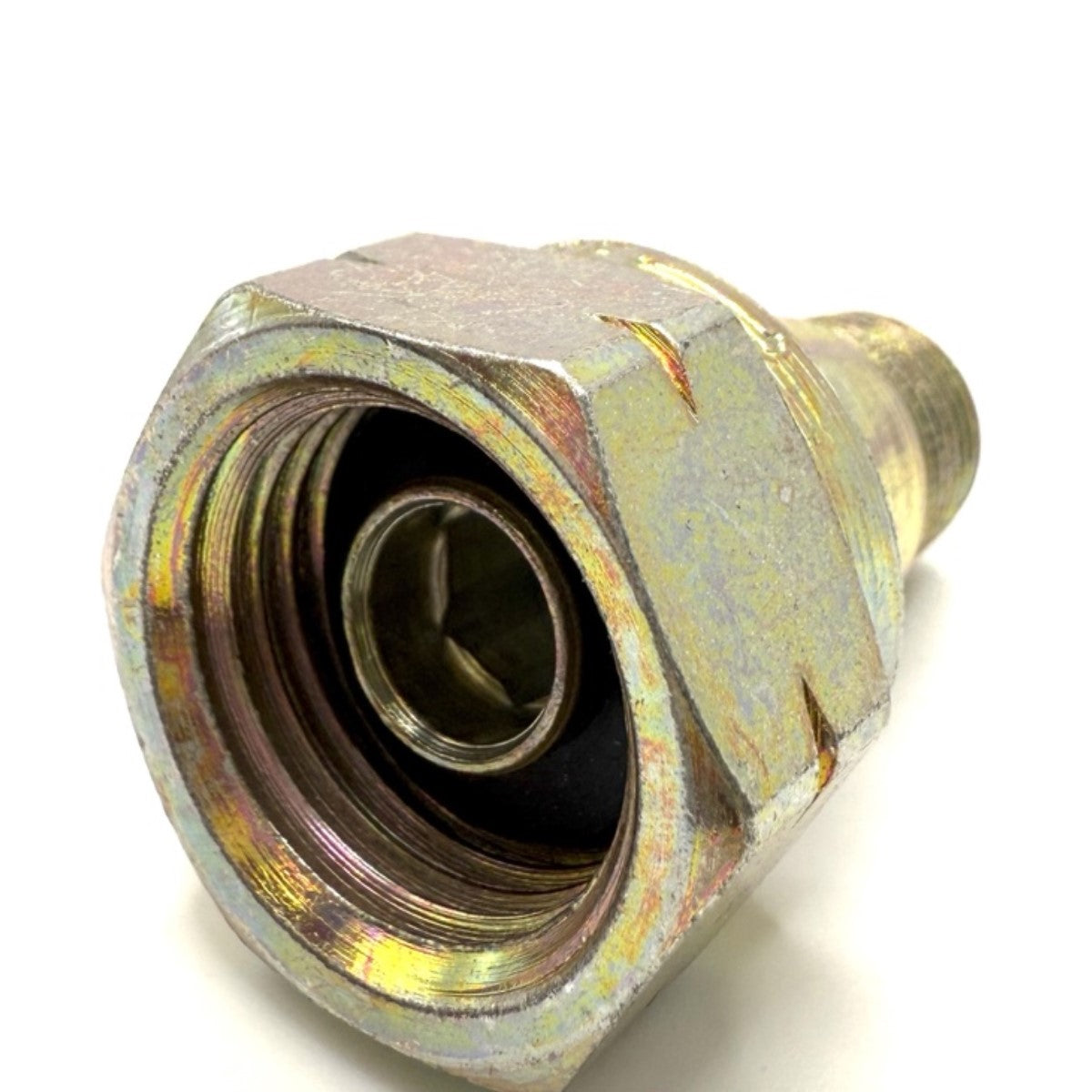 Fitting for Italian gas bottles cylinders W 20x1/14 Left Hand Thread Nut and Tail 1/4" RH