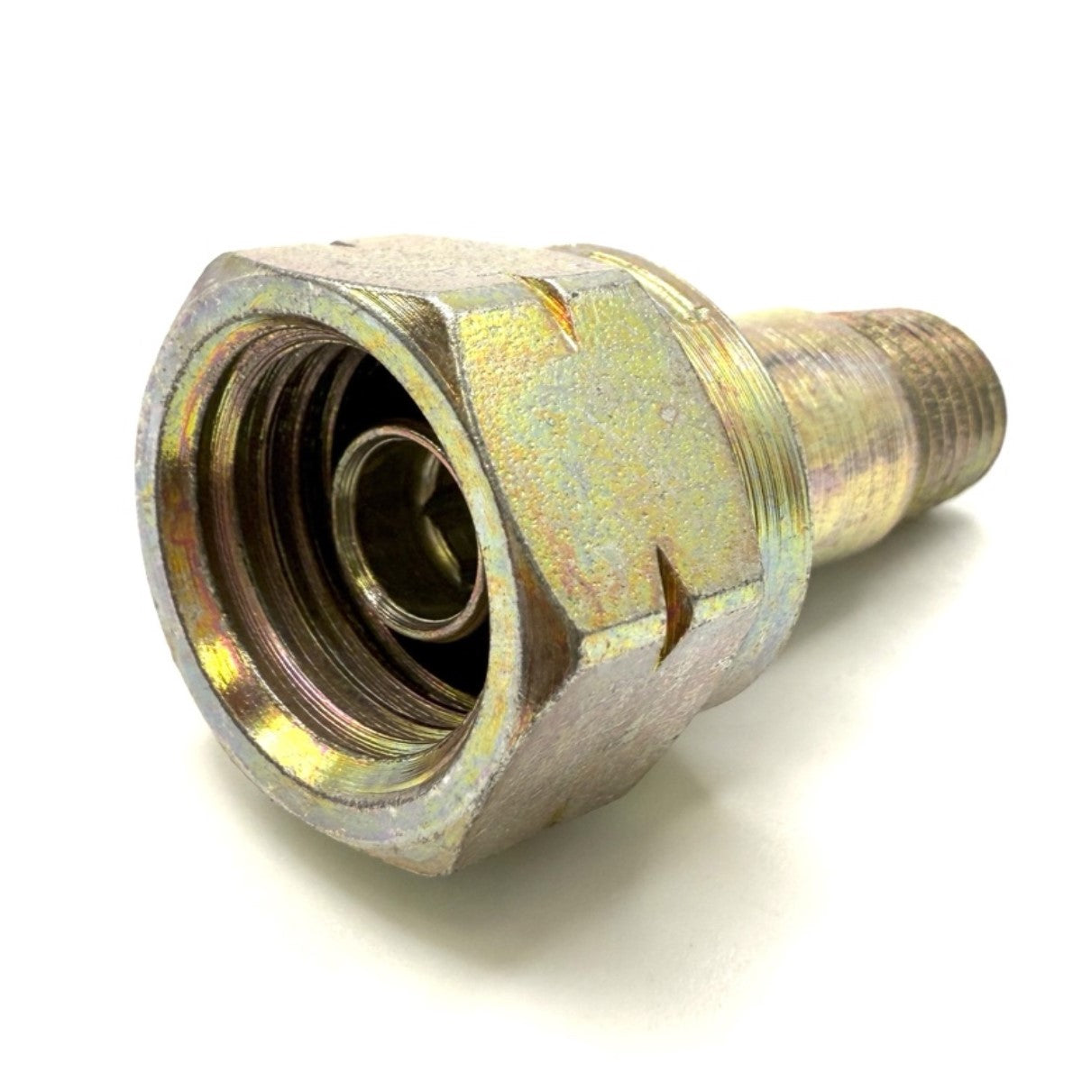 Fitting for Italian gas bottles cylinders W 20x1/14 Left Hand Thread Nut and Tail 1/4