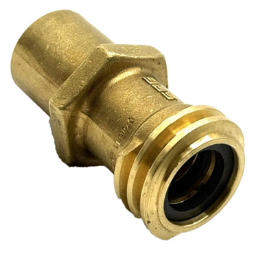 Rego 7141M ACME 1 1/4" Forklift Male Adapter, input thread is 3/8" NPTF