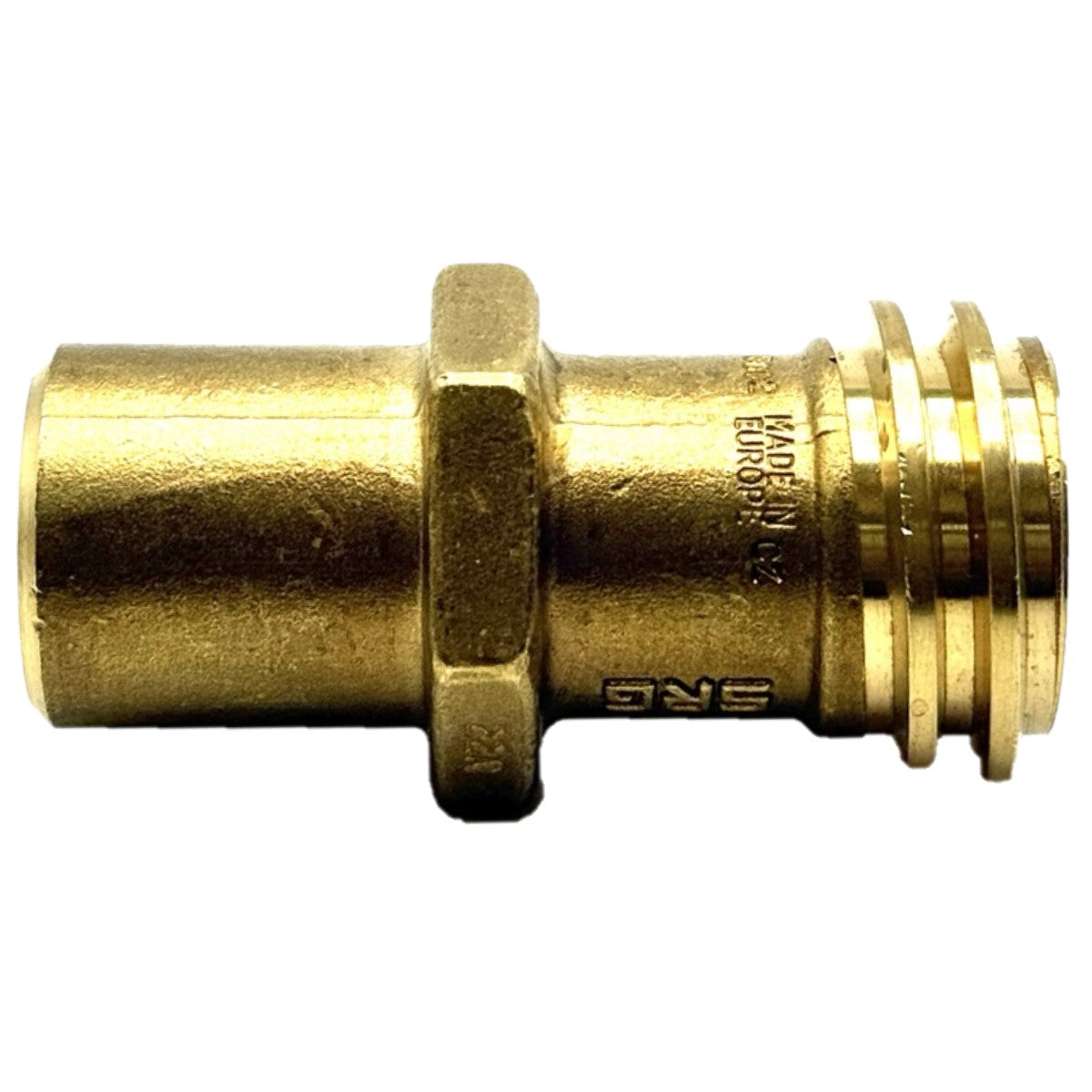 Rego 7141M ACME 1 1/4" Forklift Male Adapter, input thread is 3/8" NPTF
