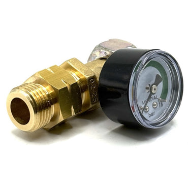 LPG FIitting With Pressure GAUGE CH 27 W 21,8 L.H