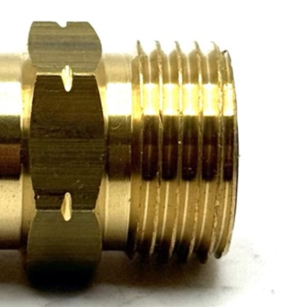 LPG Gas fitting connector joint – W21.8 LH x W21.8 LH 21.8mm Left hand thread