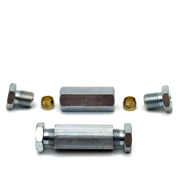 LPG 6mm x 6mm Copper Pipe Coupling Connector joint autogas, motorhome caravan.