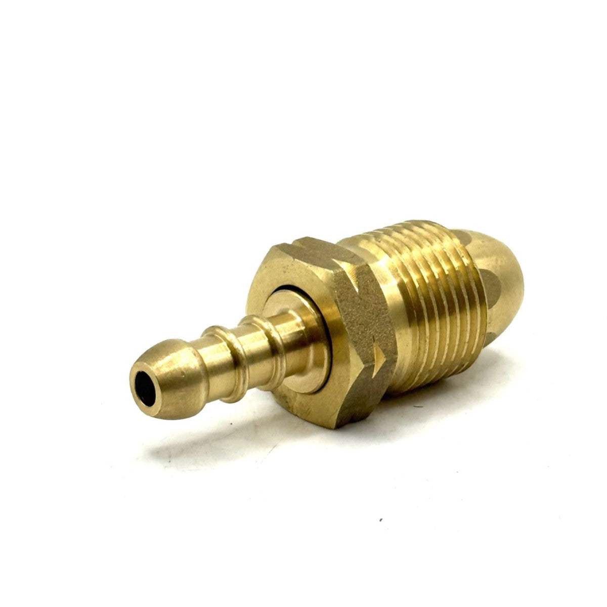 American Australian Propane LPG Gas Bottle Pol Connector To Barbed Fitting 8mm Size