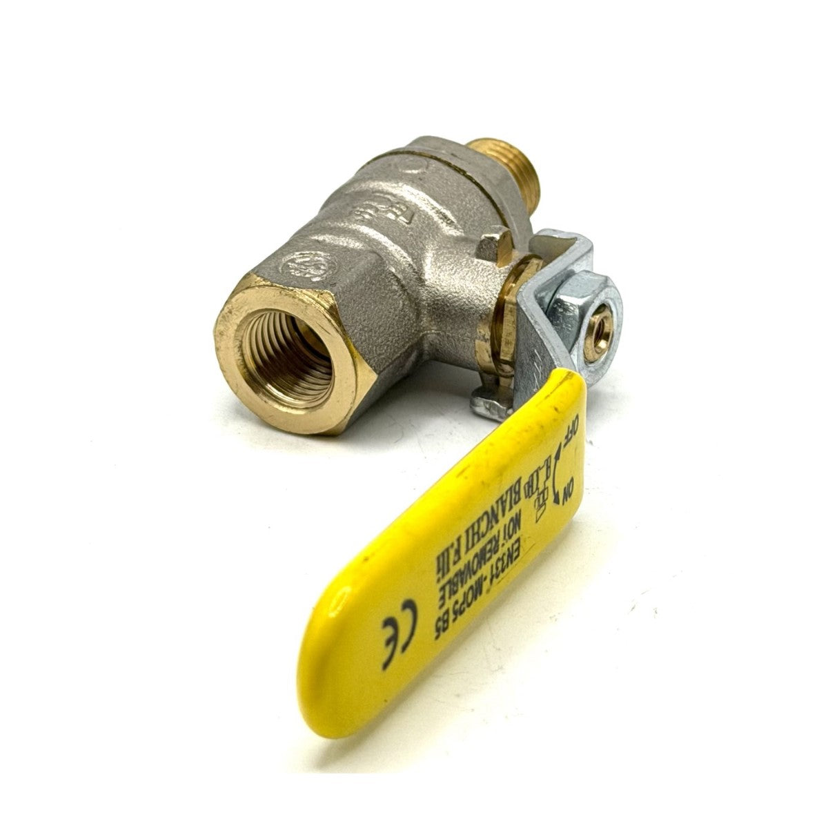 LPG Gas Ball Valve 1/4"M X 1/4"F Gas Shut Off Valve Manual