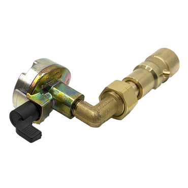 LPG Gas Bottle Refill Adapter UK Bayonet 27mm Clip On Type Cylinder Filler