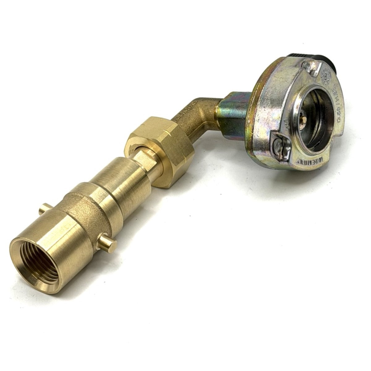 LPG Gas Bottle Refill Adapter UK Bayonet 27mm Clip On Type Cylinder Filler