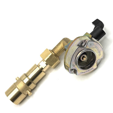 LPG Gas Bottle Refill Adapter UK Bayonet 27mm Clip On Type Cylinder Filler