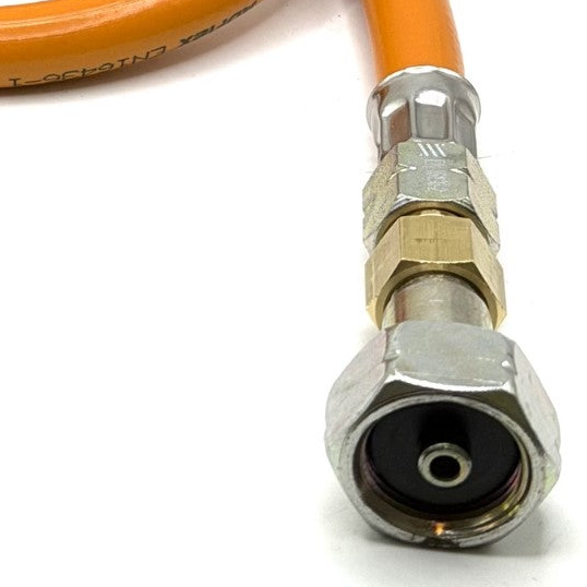 80cm LPG High Pressure Orange Gas Hose 21.8 LH x 21.8 LH