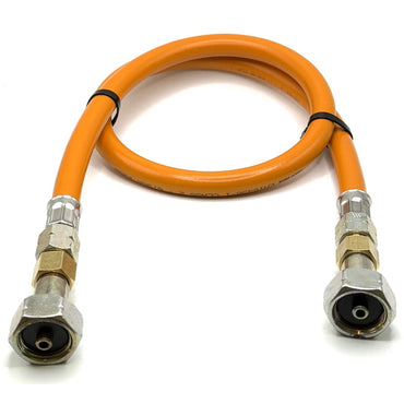 80cm LPG High Pressure Orange Gas Hose 21.8 LH x 21.8 LH