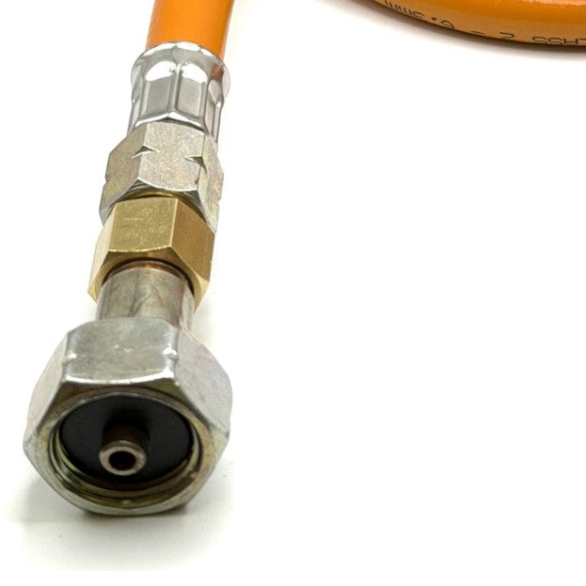 80cm LPG High Pressure Orange Gas Hose 21.8 LH x 21.8 LH