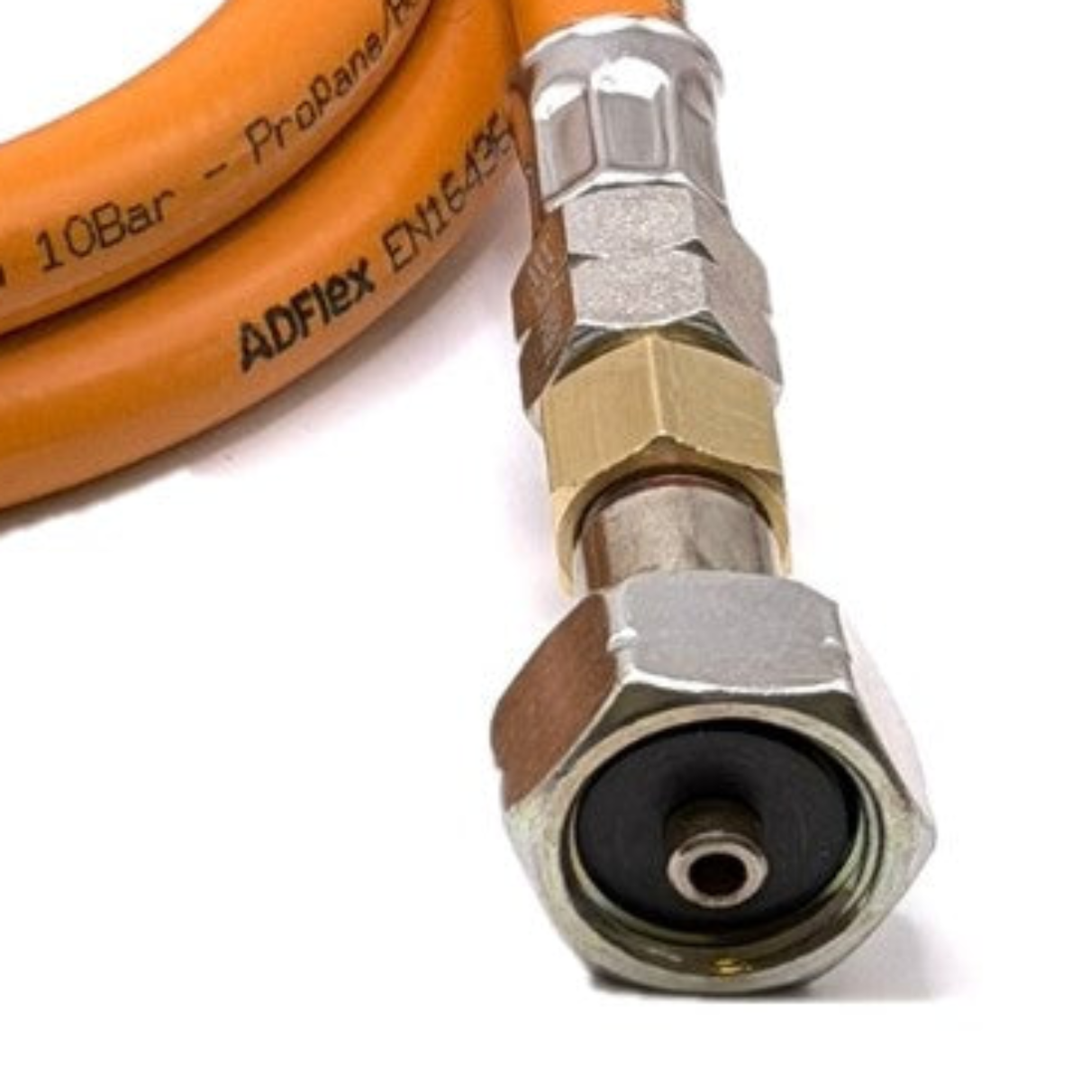 80cm LPG High Pressure Orange Gas Hose Campingaz Cylinder Valve For Butane 901, 904 and 907 Cylinders Campingas