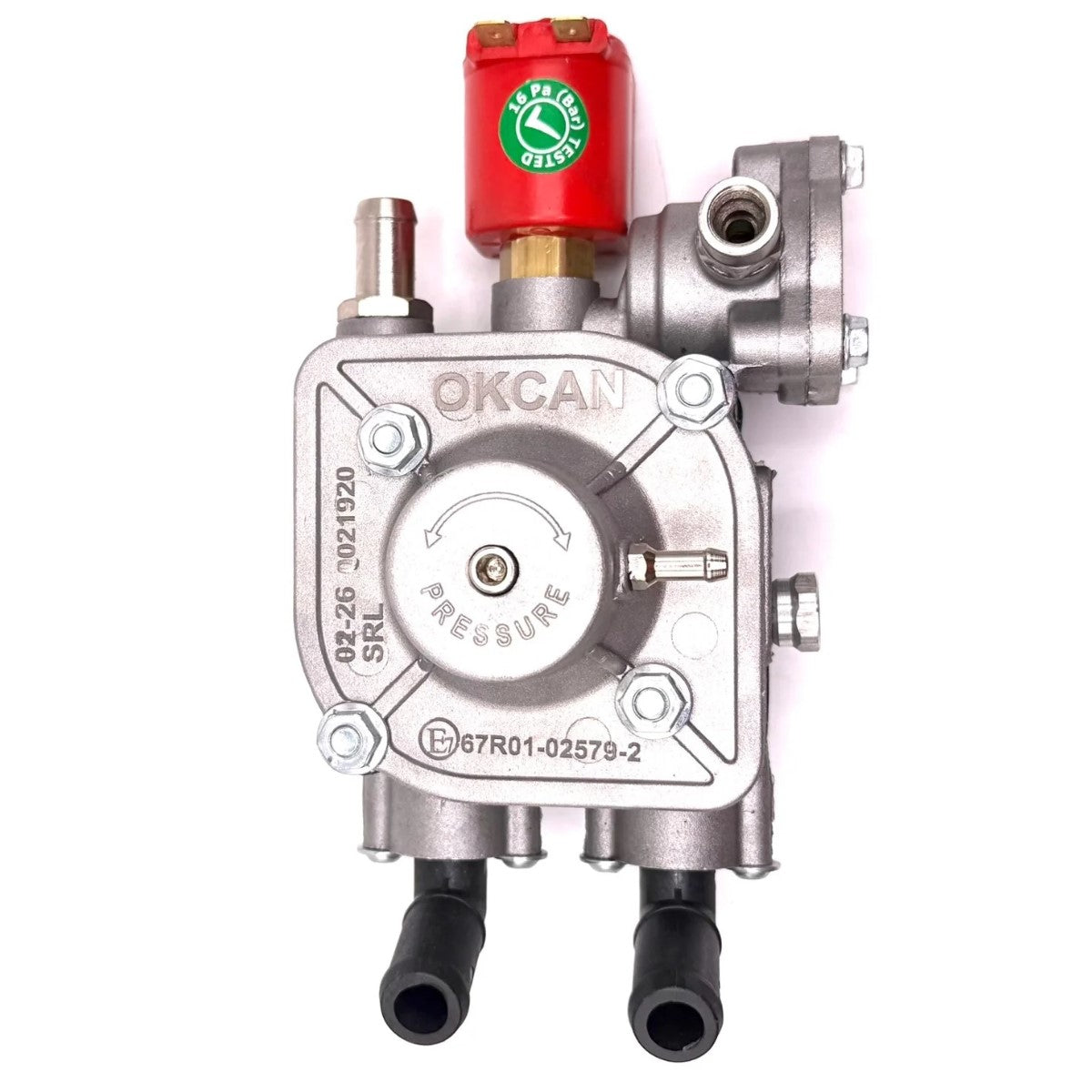 LPG Autogas gas Reducer OKCAN COMPACT SGI REDUCER UP TO 102KW/140 HP for Sequential Injection
