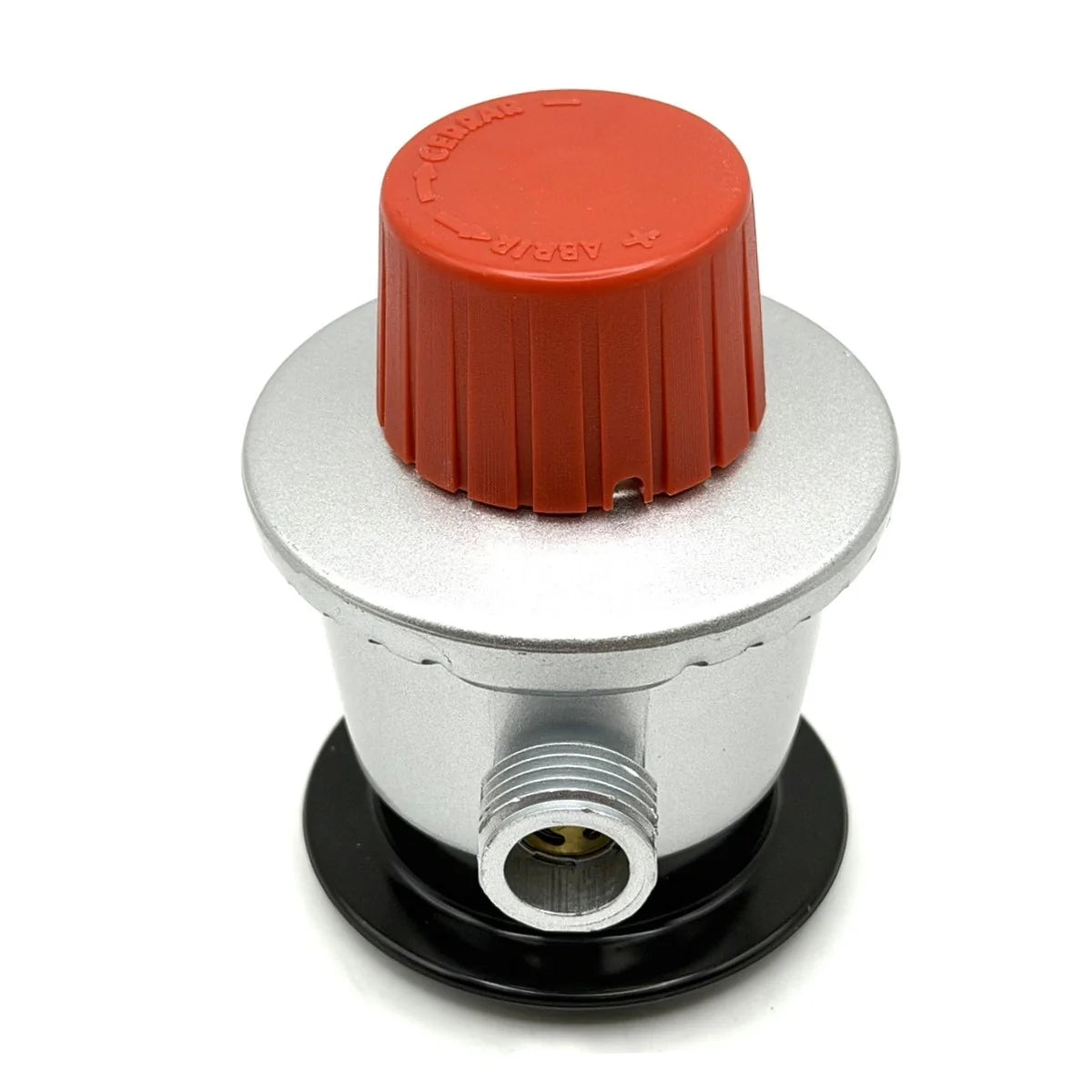 LPG High Pressure Orange Gas Pipe Hose With LPG Propane adapter Jumbo 35mm Unreduced Pressure G.56 x G.2 (W21.8 x 1/14'') And Campingaz Cylinder Valve For Butane 901, 904 and 907 Cylinders Campingas