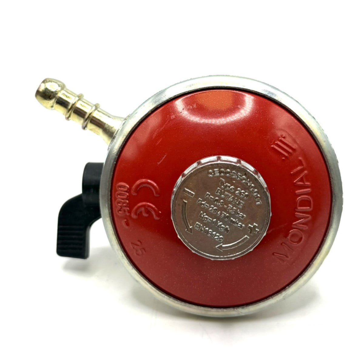 Butane Gas adjustable 29-70mbar Pressure Regulator 22mm clip on, quick fit, 1kg/h