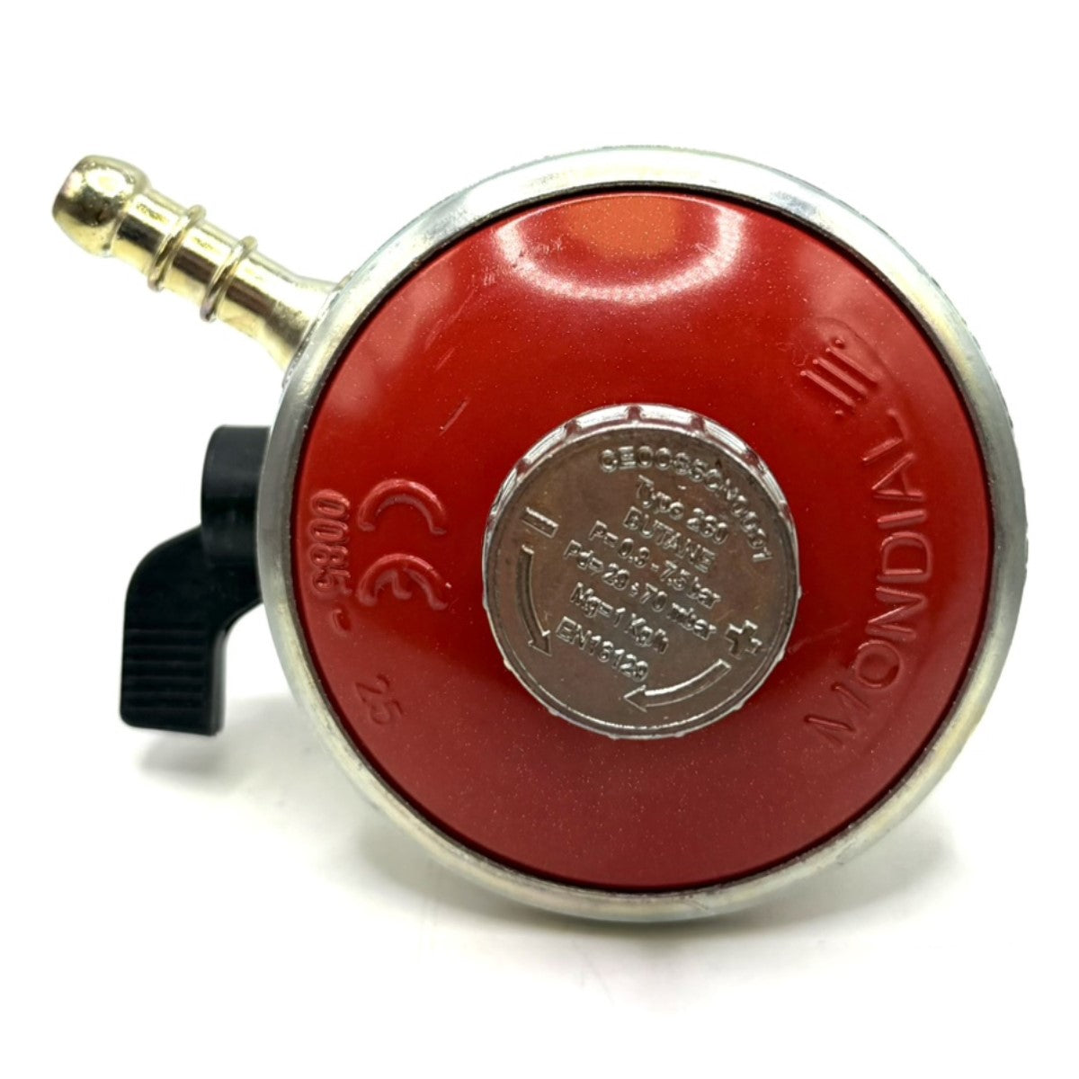 Butane Gas adjustable 29-70mbar Pressure Regulator 22mm clip on, quick fit, 1kg/h