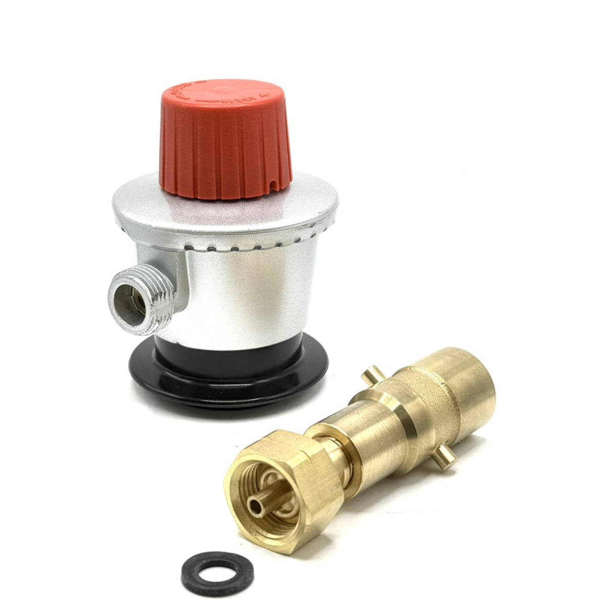 LPG Clip-on adapter Jumbo 35mm Unreduced Pressure G.56 x G.2 (W21.8 x 1/14'') Refill Propane Butane Gas Bottles Cylinders with Bayonet adapter.