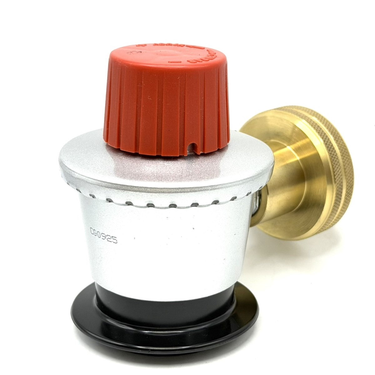 LPG Clip-on adapter Jumbo 35mm Unreduced Pressure G.56 x G.2 (W21.8 x 1/14'') Refill Propane Butane Gas Bottles Cylinders with DISH Adaptor