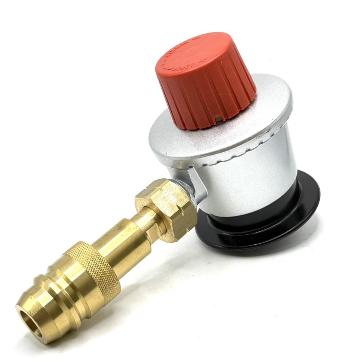 LPG Clip-on adapter Jumbo 35mm Unreduced Pressure G.56 x G.2 (W21.8 x 1/14'') Refill Propane Butane Gas Bottles Cylinders with SPAIN Adaptor