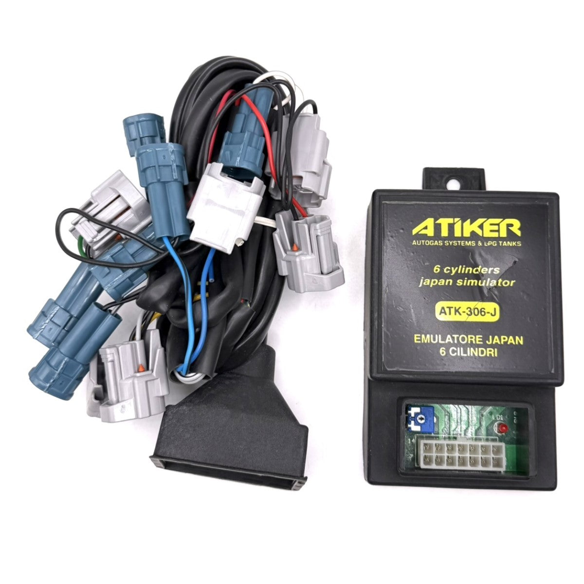 LPG CNG Atiker Japan 6 Petrol Injectors Cylinders Emulator