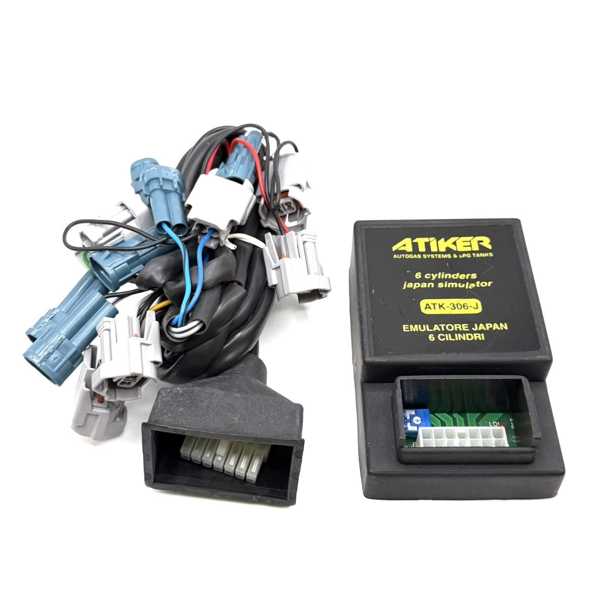 LPG CNG Atiker Japan 6 Petrol Injectors Cylinders Emulator