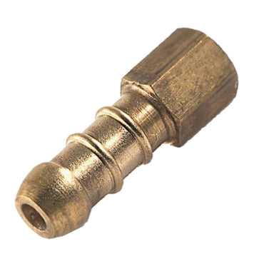 Fulham Barbed Gas Lpg Hose Pipe Nozzle - 1/4" BSP F x 8mm