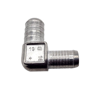 Barbed Elbow Connector Barbed Hose Fitting Adapter  16x19mm