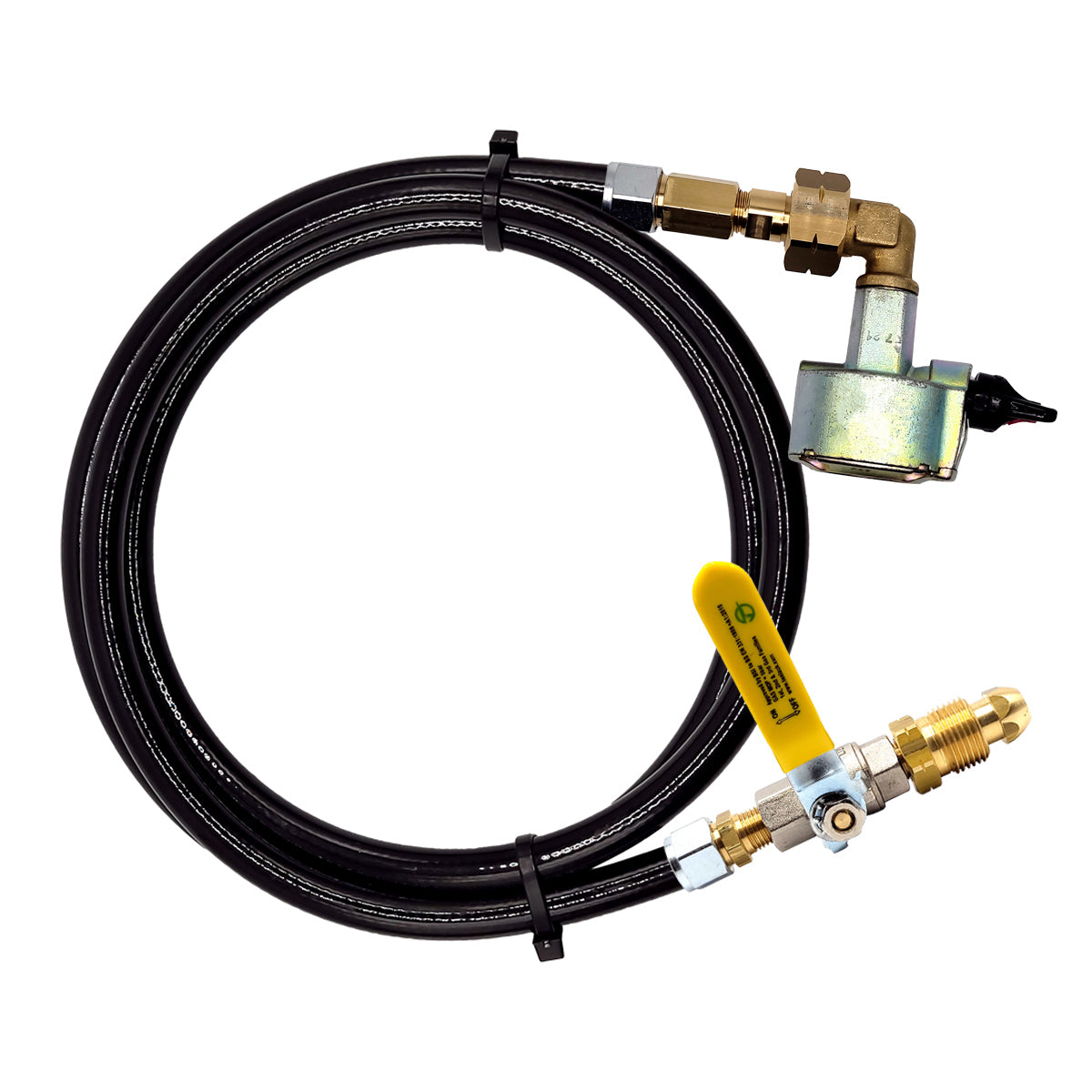 LPG Bottle Pigtail Hose With Adaptors – 21mm Or 27mm Options – Tezla Gas Products – Brand New