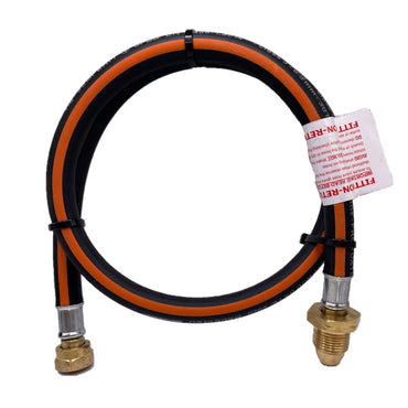1 meter 40"Pigtail to connect propane POL 5/8" gas bottle to motorhome, caravan pressure regulator W20RH (20mm)