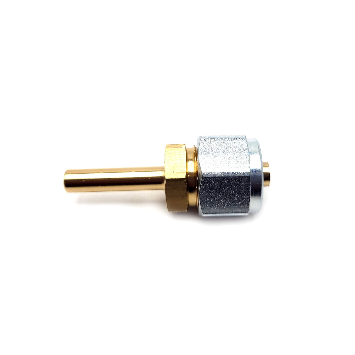 8mm Thermo Plastic Faro Pipe Fitting to 6mm Straight Brass End
