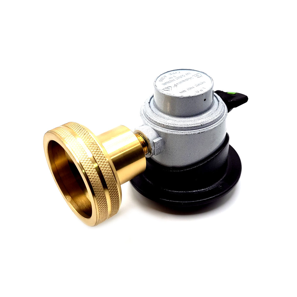 35mm JUMBO Clip On Type Adapter for Propane Butane Gas Bottles Cylinders with DISH Adaptor
