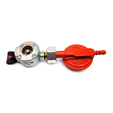 20mm Clip On Gas Cylinder Adapter Set with 37Mbar Gas Regulator