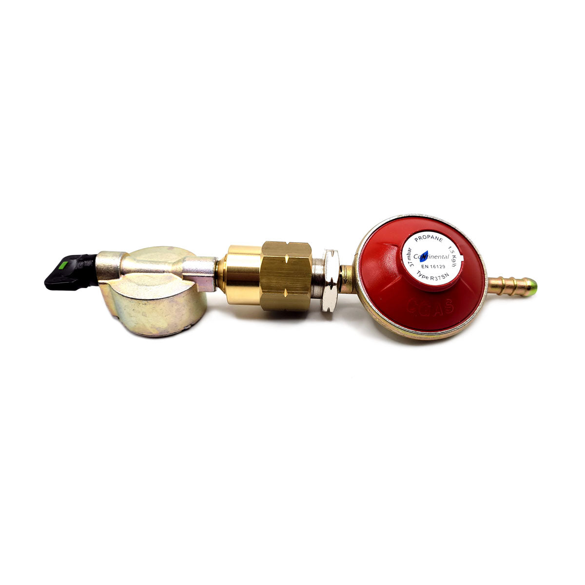 Gas Engine Slider Adapter 21mm Clip On Gas Cylinder Adapter Set with 37Mbar Gas Regulator and Nu ...