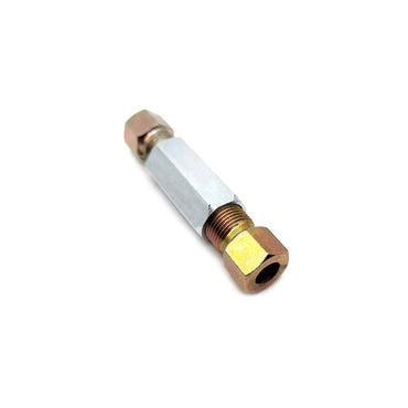 Ø8 to Ø8mm Copper Flexi Pipe Coupling Equal Joint